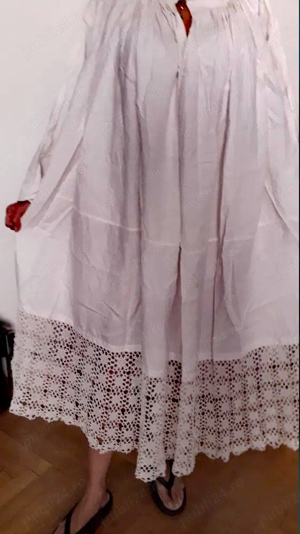 Veche si frumoasa ie lunga,camesa taraneasca,camasa populara autentica