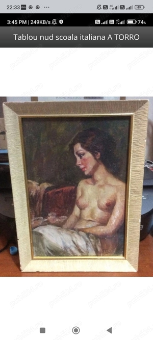 Attilio Toro tablou - imagine 2