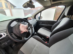 Vand Renault Modus 2008 accidentat frontal, înscris în circulație - imagine 3