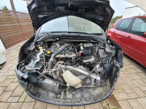 Vand Renault Modus 2008 accidentat frontal, înscris în circulație - imagine 2