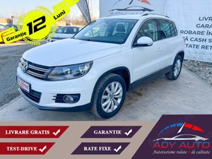 VW TIGUAN 2,0 TDI . - Asistentă la parcare ( parchează singură ) . Rate fixe . Garantie 12 luni . 