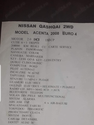 Nissan Qasqhai,disel an 2008