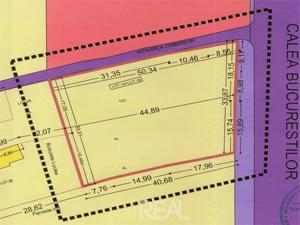 Vanzare Teren Stradal DN1 - central Otopeni  - 1500 mp - imagine 3