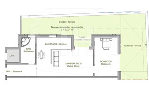 Apartament deosebit cu terasa, cartier Plopilor - imagine 10