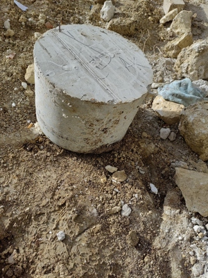 gauri carota in beton armat  - imagine 3