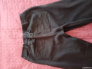 Vand blugi negri, de femei, XXL, în stare perfectă  - imagine 4