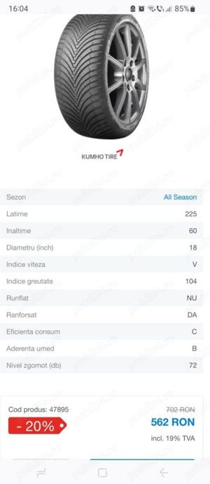 225 60 18   4seasons   DOT 2021 - imagine 6