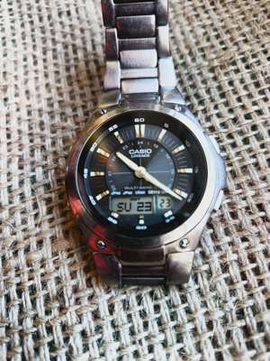 Casio Lineage Solar Titanium WVA-M150T   ceas rar