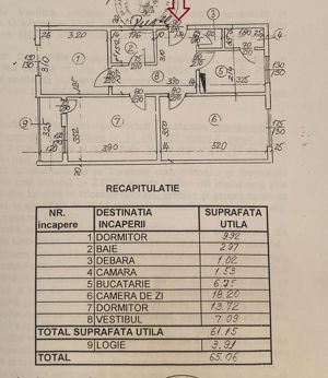 Apartament 3 camere decomandat bloc 1978 anvelopat Soseaua Giurgiului - imagine 3