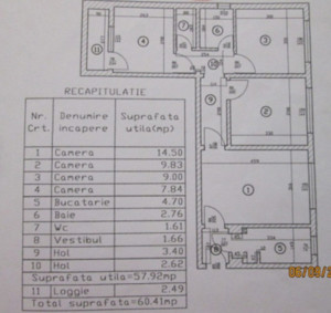 Apartament 4 camere semidecomandat, 10/10, în Drumul Taberei ,Romancierilor. - imagine 9