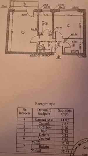 Apartament 2 camere, decomandat, 7/10, în Militari, Lujerului. - imagine 11