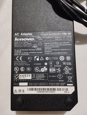 Alimentator Lenovo 20V-8,5A - 170 W, original, ca NOU 