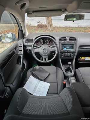 VW Golf 6 1.4TSI Navigatie SenzoriParcare DubluClima CamerăMarșarier Bluethoot DistribuțieSchimbata - imagine 11