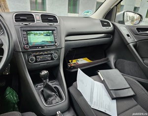 VW Golf 6 1.4TSI Navigatie SenzoriParcare DubluClima CamerăMarșarier Bluethoot DistribuțieSchimbata - imagine 7