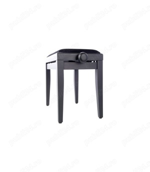 Scaun Pian Flame KB-15BM negru mat