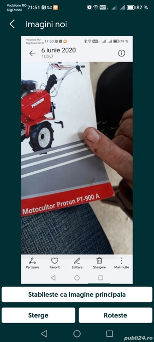 Motocultor Loncin PT 900A