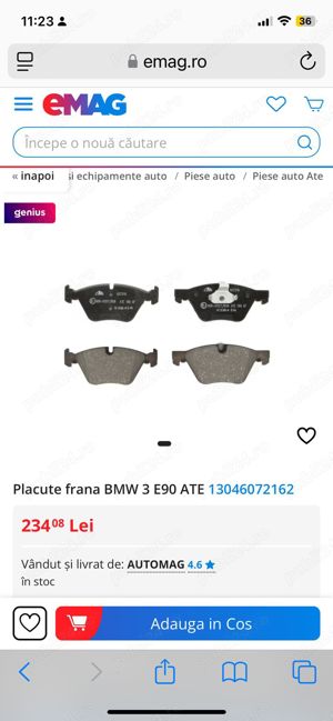 Placute frana fata Delphi Bmw E 90/91/92/93 - imagine 4