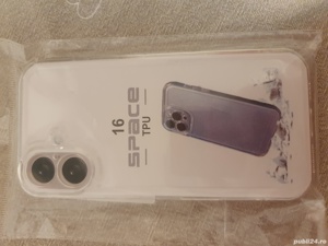 husa protectie iPhone 16 transparenta