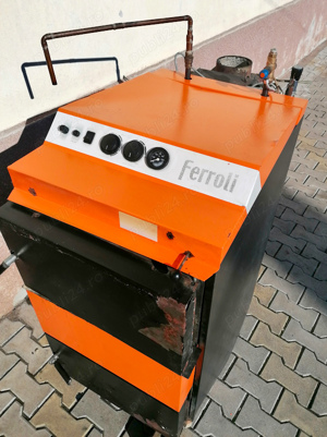 Centrala   cazan pe lemne cu gazeificare Ferroli DP 45 kw - Standard