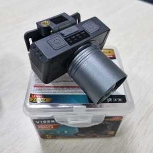 Lanterna frontala led tip laser puternica zoom raza 300metri cu acumulator incarcare usb - imagine 5