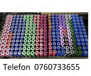 Acumulatori 18650 celule - filetante lampi solare aspiratoare lanterne camere supraveghere etc - imagine 2