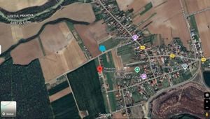 Teren intravilan 2078 mp langa padure - Piscu Ciolpani Snagov