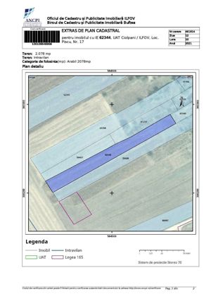 Teren intravilan 2078 mp langa padure - Piscu Ciolpani Snagov - imagine 8