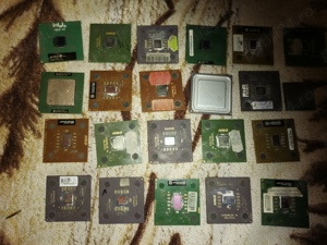 procesoare de  calculator  pc vechi