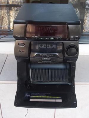 Combina PANASONIC Sa-Ch64 tuner casetofon magazie 61 cd amplificator receiver,telecomanda,Singapore - imagine 2