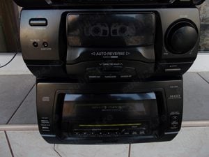 Combina PANASONIC Sa-Ch64 tuner casetofon magazie 61 cd amplificator receiver,telecomanda,Singapore - imagine 4