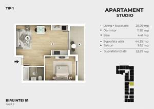 Apartament 2 camere