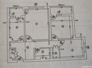 Vand sau schimb apartament 3 camere ultracentral confort 1 decomandat  - imagine 2