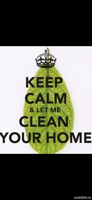 Oferim servicii de curățenie 