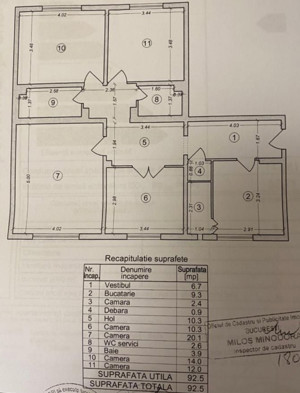 Apartament cu 4 camere, decomandat, centrala, bl 1987, Basarabia / Chișinău - imagine 12