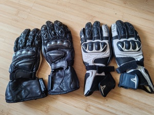 Manusi moto HELD piele cu protectii