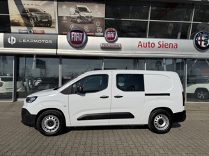 Fiat Doblo Electric 2025 136CP 260Nm 50kWh 335Km Crew Cab 5 Locuri Cul. 549 White AutoSiena - imagine 2