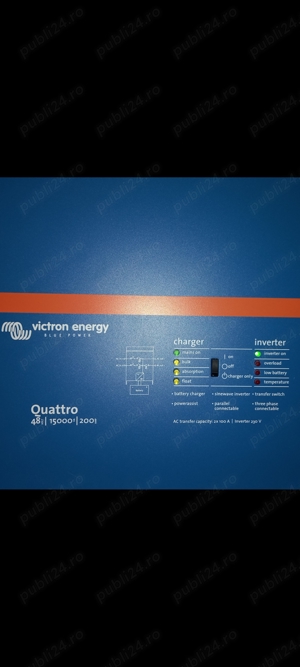 Invertor Victron Quattro 15 kva