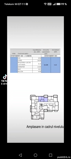 Apartament 2 camere  - imagine 2