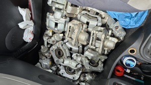 Etrier+suport Logan/Sandero