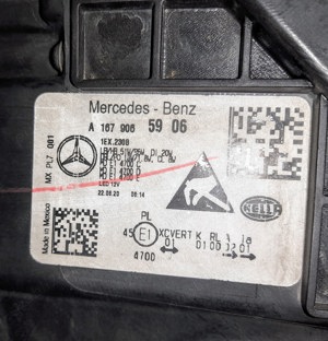 Far stanga Mercedes GLE W167 A1679065906 - imagine 2