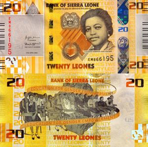Lot 9 bancnote SIERRA LEONE unc