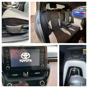 Toyota Corolla Hybrid 2023 primul proprietar(roti iarna+senzori presiune+casco+parcare gratuita) - imagine 4
