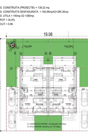 Vila Tip Duplex 5 Camere+ Curte si 3 locuri de Parcare Prelungirea Ghencea - imagine 5