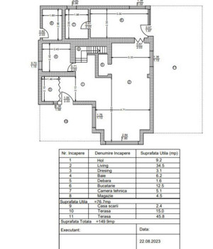 Vila 5 Camere + 2 Terase si Curte Ghencea - imagine 13