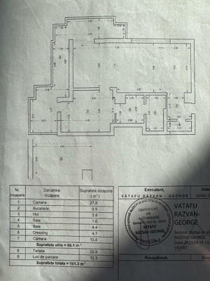 Apartament 2 camere cu locuri de parcare in zona Rond OMV/ Pipera - imagine 14