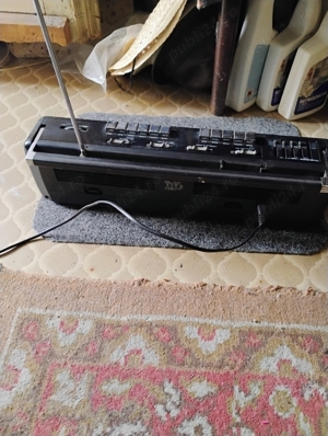 Double radio cassette recorder+accesorii 