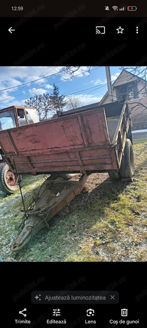 Remorca agricola stare foarte buna - imagine 4