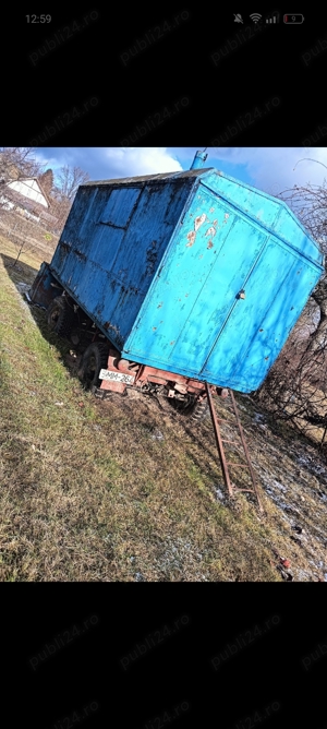 Vând remorca forestiera  - imagine 2