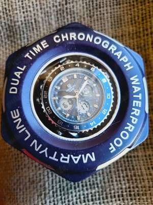 Martyn Line Chronograph Dual Time 79PT 339   NOU - - imagine 3