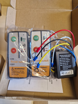 Telecomanda troliu 12/24 v universală  - imagine 4